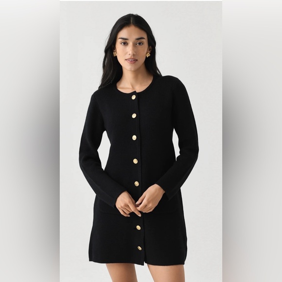 Alex Mill Black Paris Dress. Small. Brand new with tags. - Picture 1 of 5